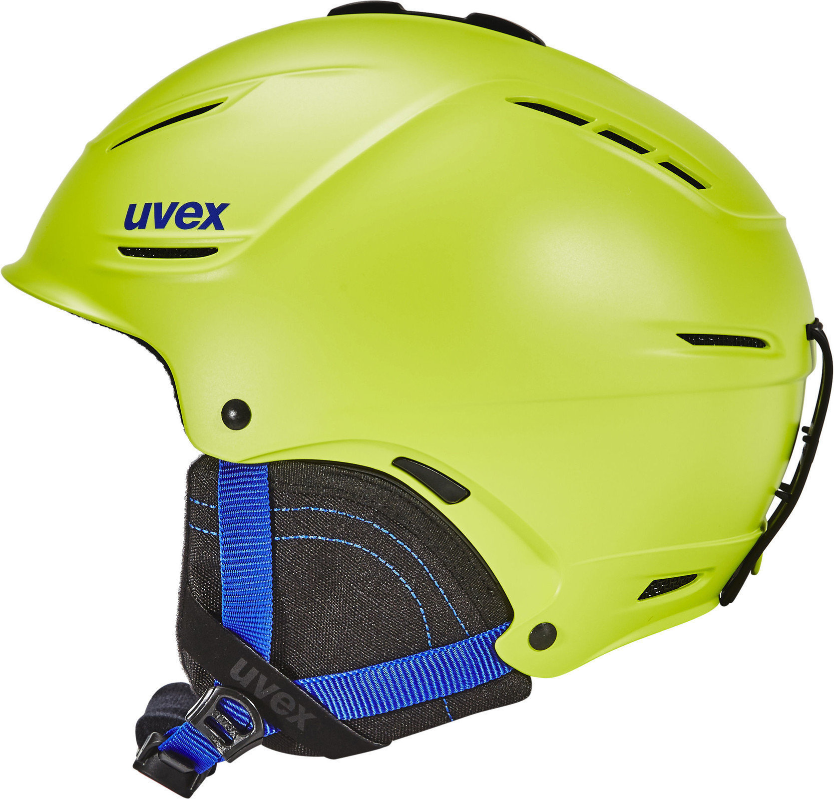 Каска за ски UVEX P1US 2.0 Lime Mat 52-55 cm Каска за ски