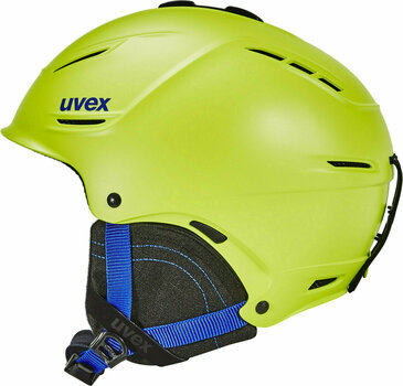 Casque de ski UVEX P1US 2.0 Lime Mat 52-55 cm Casque de ski - 1