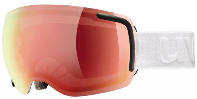 Goggles Σκι UVEX Big 40 VFM White Mat/Mirror Red Variomatic 17/18
