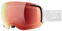 Gafas de esquí UVEX Big 40 VFM White Mat/Mirror Red Variomatic 17/18