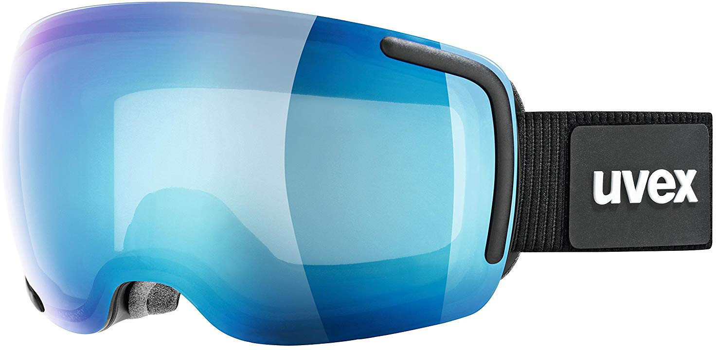 Okulary narciarskie UVEX Big 40 FM Black-Blue Mat/Mirror Blue 17/18