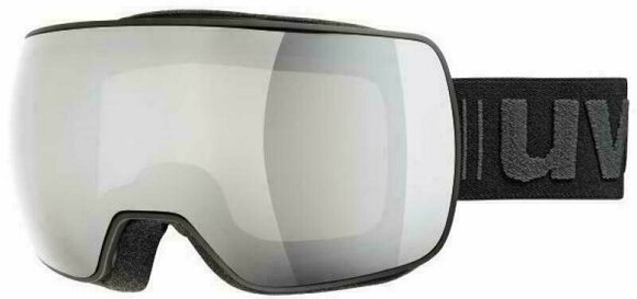 Óculos de esqui UVEX Compact LM Black Mat/Litemirror Silver 17/18 - 1