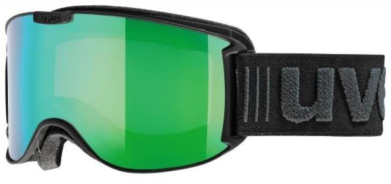 Óculos de esqui UVEX Skyper LM Black Mat/Litemirror Blue 17/18