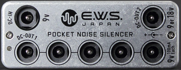 Efeito para guitarra E.W.S. PNS-1 Pocket Noise Silencer