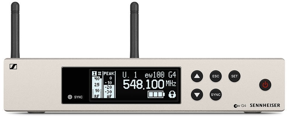 Receiver pre bezdrôtové systémy Sennheiser EM 100 G4 A: 516-558 MHz