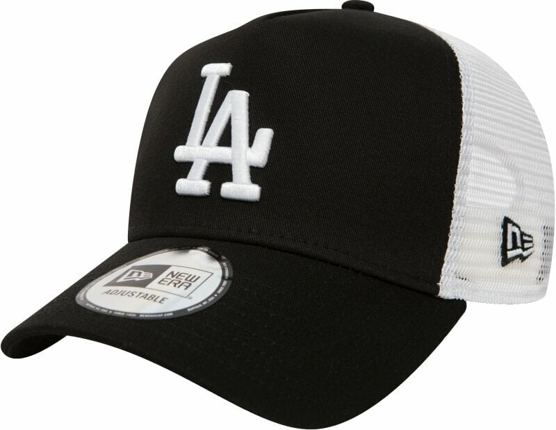 Cappellino Los Angeles Dodgers 9Forty Clean Trucker Black/White UNI Cappellino