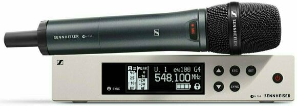 Zestaw bezprzewodowy do ręki/handheld Sennheiser ew 100 G4-835-S A: 516-558 MHz - 1