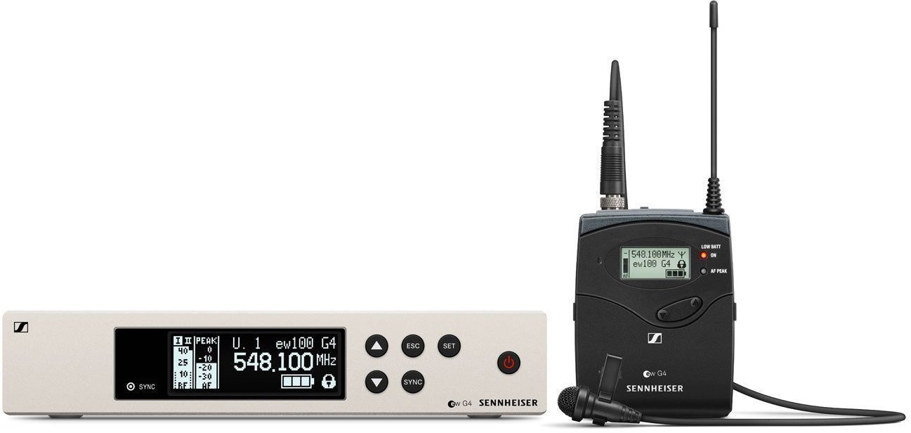 Ensemble sans fil Sennheiser ew 100 G4-ME4-E