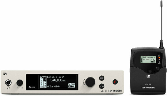 Zestaw bezprzewodowy do ręki/handheld Sennheiser ew 300 G4-BASE SK-RC BW: 626-698 MHz (Tylko rozpakowane) - 1