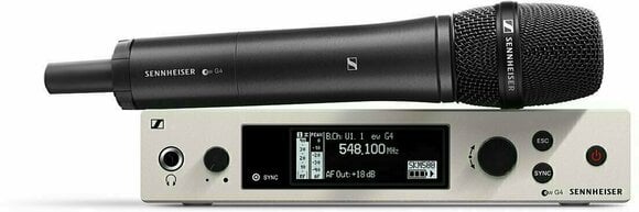 Conjunto de micrófono de mano inalámbrico Sennheiser ew 500 G4-935 AW+: 470-558 MHz Conjunto de micrófono de mano inalámbrico - 1