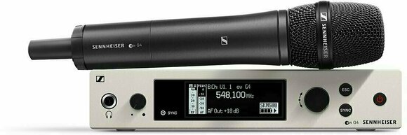 Set Microfoni Palmari Wireless Sennheiser ew 500 G4-945 AW+: 470-558 MHz - 1