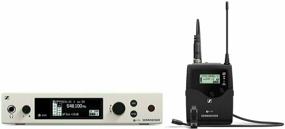 Système sans fil avec micro cravate (lavalier) Sennheiser EW 500 G4-MKE2 BW: 626-698 MHz - 1