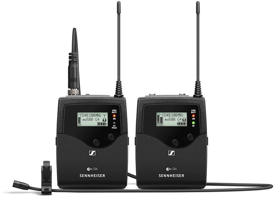 Set microfoane fără fir cu lavalieră Sennheiser EW 512P G4 GW: 558-626 MHz