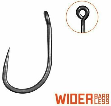 Fishing Hook Delphin THORN Wider BarbLESS # 4 - 1