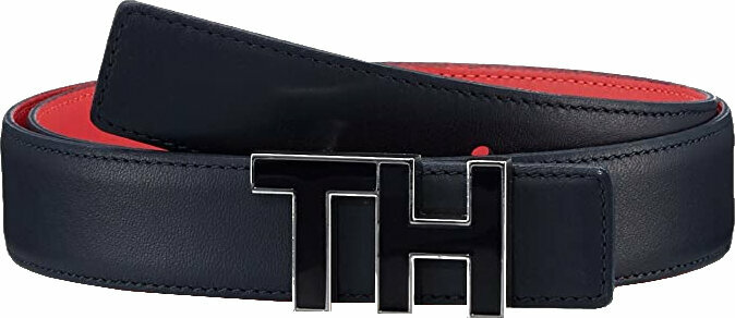 Pásek Tommy Hilfiger Buckle Belt Leather Sky/Hbs 95