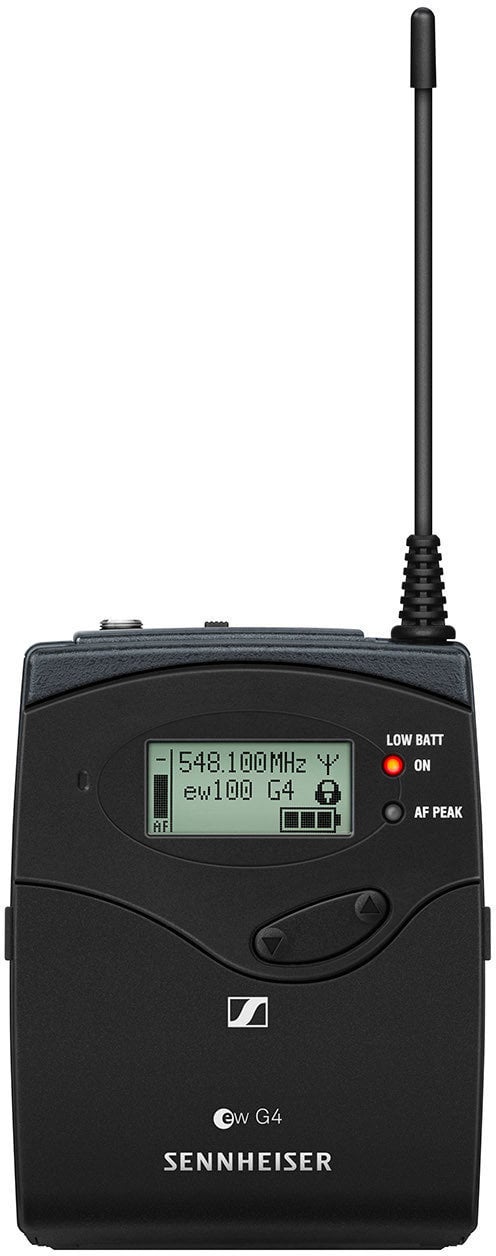Sender til trådløse systemer Sennheiser SK 100 G4-A A: 516-558 MHz