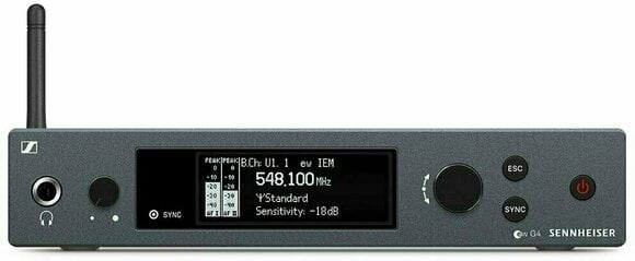 Componente intra-auricular sem fios Sennheiser SR IEM G4-A A: 516 - 558 MHz - 1