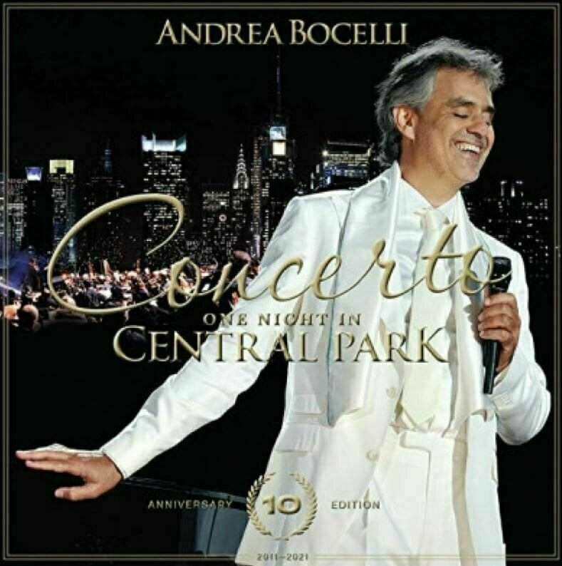 Vinyl Record Andrea Bocelli - Concerto: One Night In Central Park - 10Th Anniversary (2 LP)