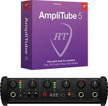 USB-audio-interface - geluidskaart IK Multimedia AXE I/O Solo + AmpliTube 5 Bundle - 1