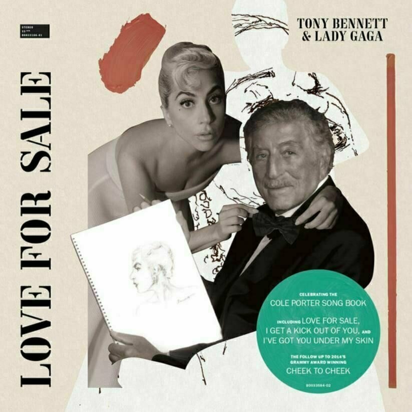 Vinyylilevy Tony Bennett & Lady Gaga - Love For Sale (LP)