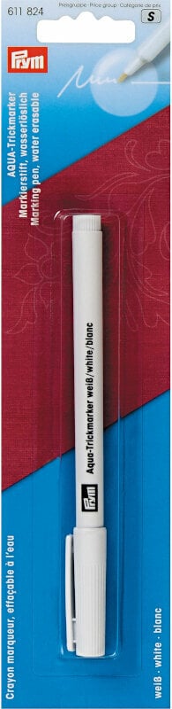 Маркираща писалка
 PRYM Aqua Trick Marker Water Erasable Маркираща писалка
 White