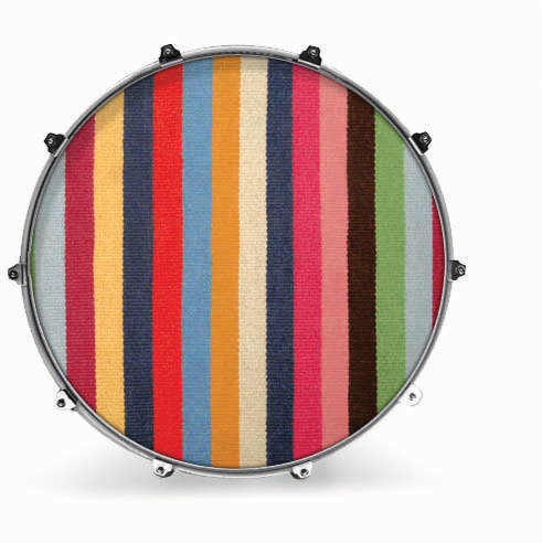 Cabeza de tambor resonante Evans INK22FBRRUG Fabric