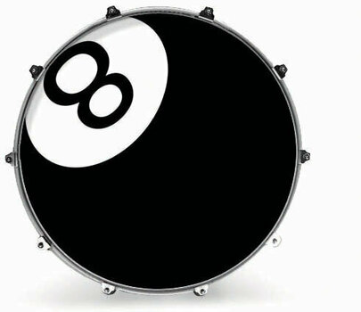 Кожа за барабани резонансна Evans INK22GRP8BAL Graphic 22" Кожа за барабани резонансна - 1