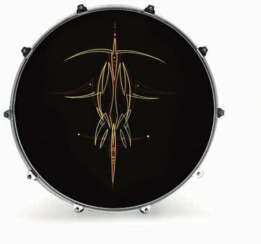 Cabeza de tambor resonante Evans INK22GRPPST1 Graphic - 1