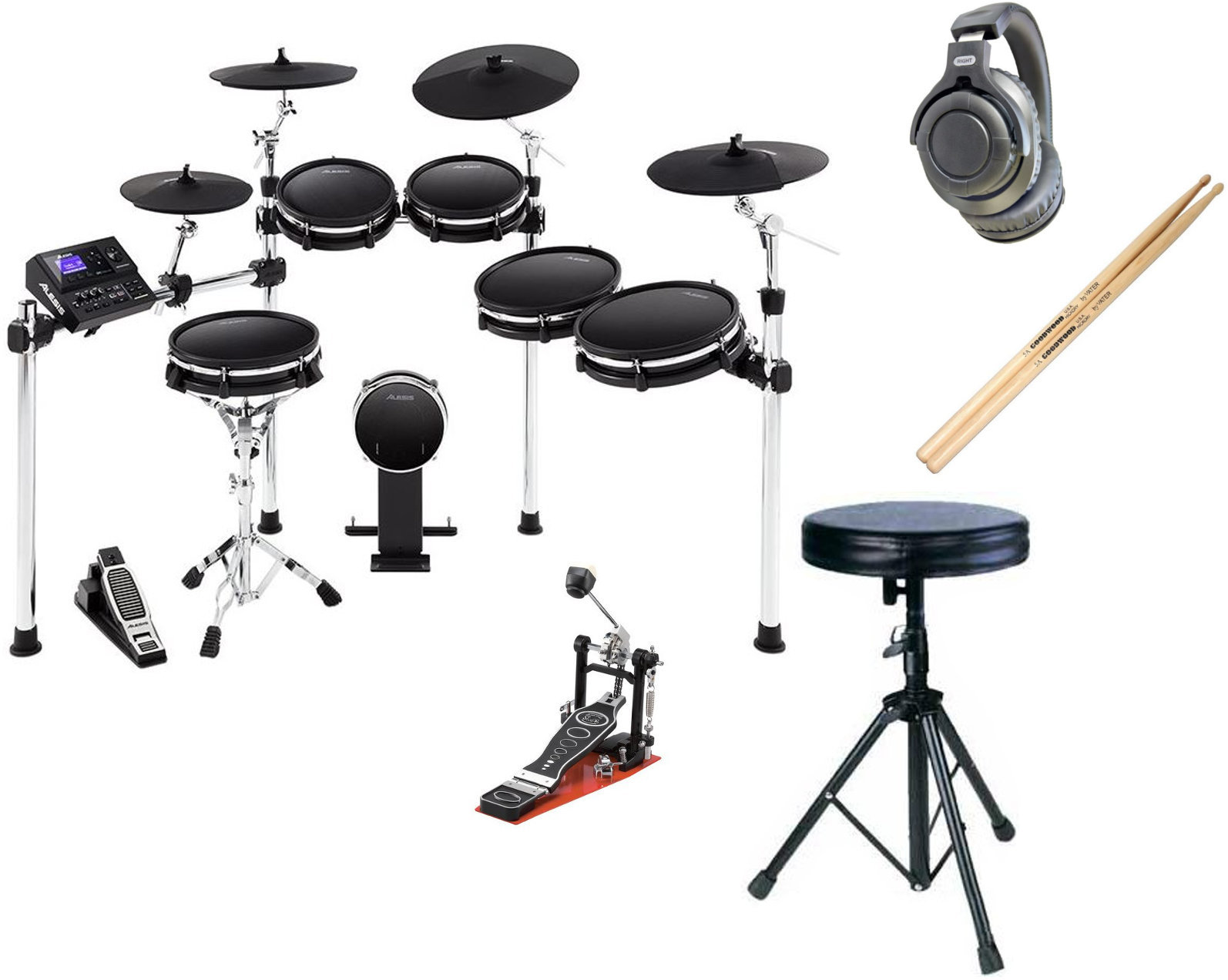 Electronic Drumkit Alesis DM10 MKII Pro Kit SET Black