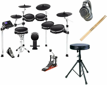 Setovi električnih bubnjeva Alesis DM10 MKII Pro Kit SET Black - 1