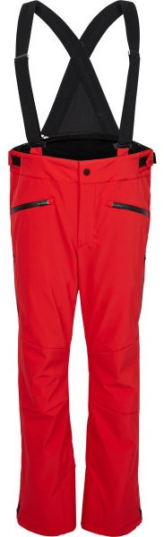 Ski Pants Sportalm Bormo Mens Pants with Braces Racing Red 52
