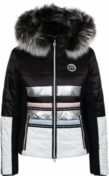 Hiihtotakki Sportalm Escape TG Womens Jacket with Hood and Fur Black 34 - 1