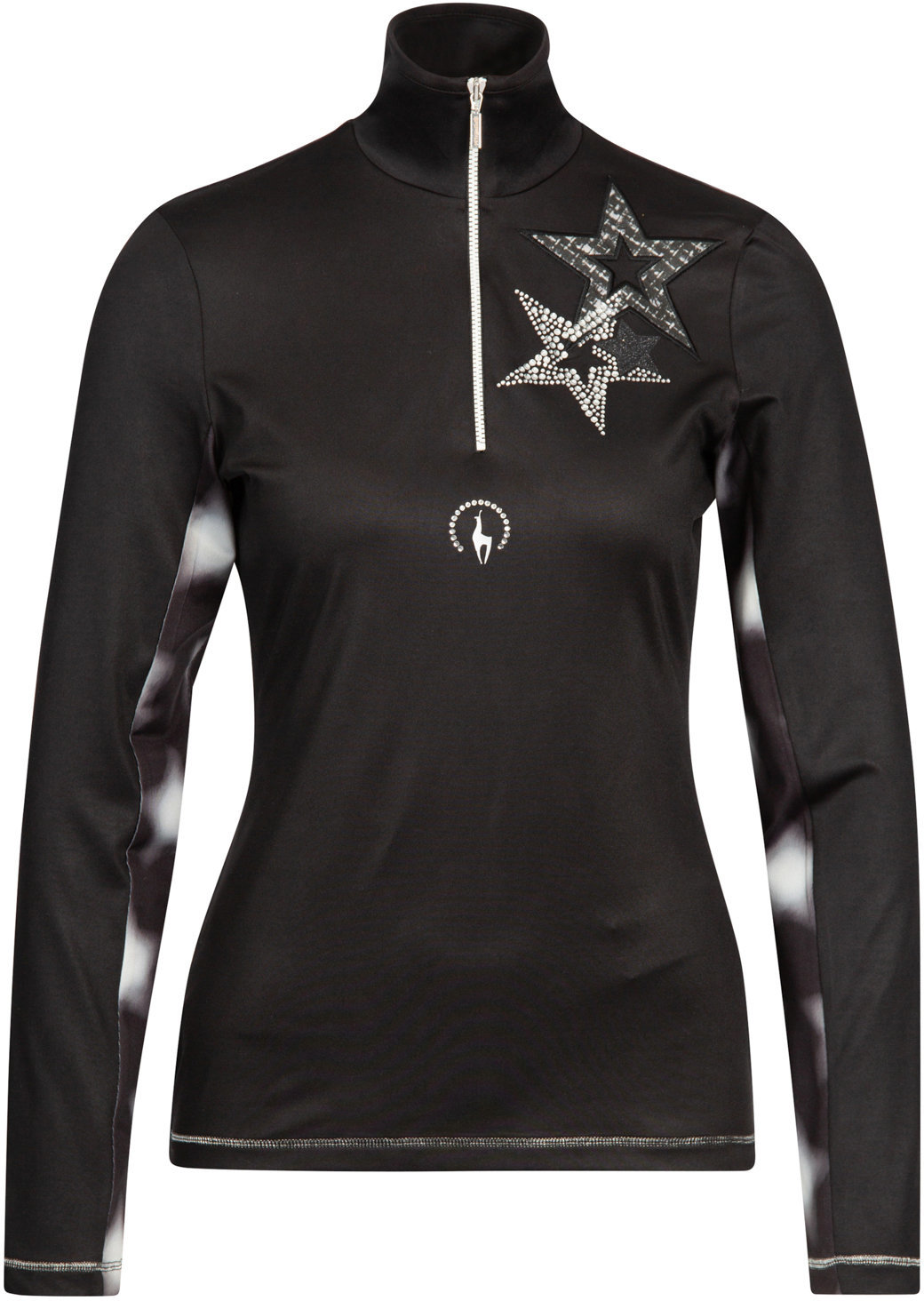 Ski-trui en T-shirt Sportalm Julie Womens Sweater Black 38
