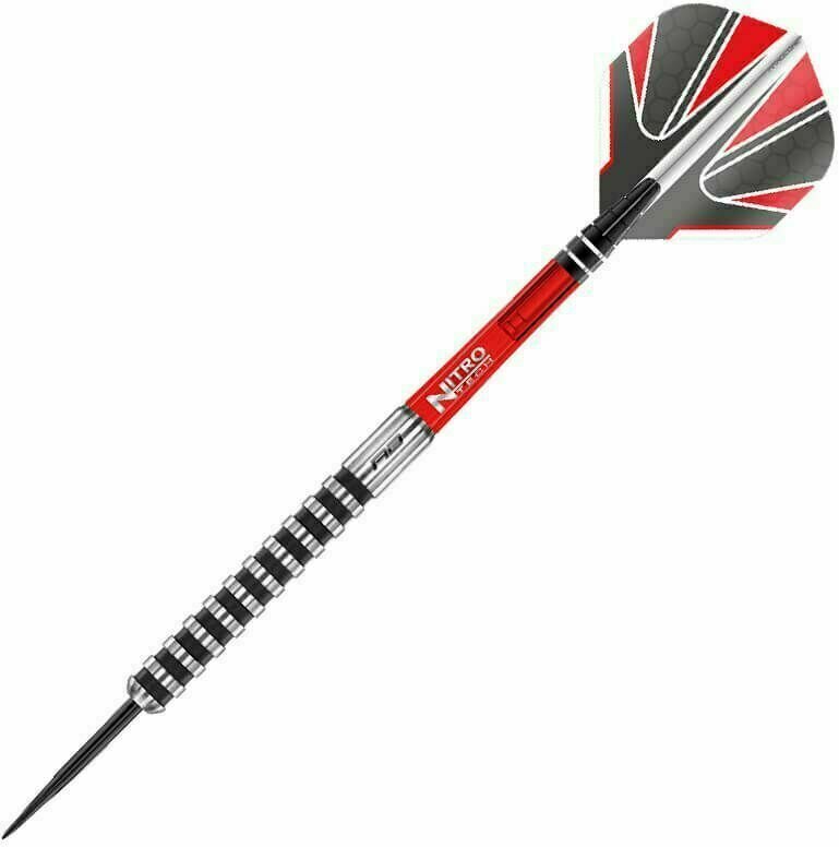 Darts Red Dragon Javelin Black Tungsten 90% Steeltip 22 g Darts