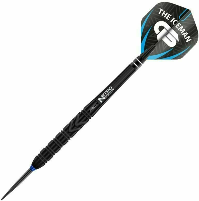 Săgeți Red Dragon Gerwyn Price Back to Black Tungsten 90% Steeltip 26 g Săgeți