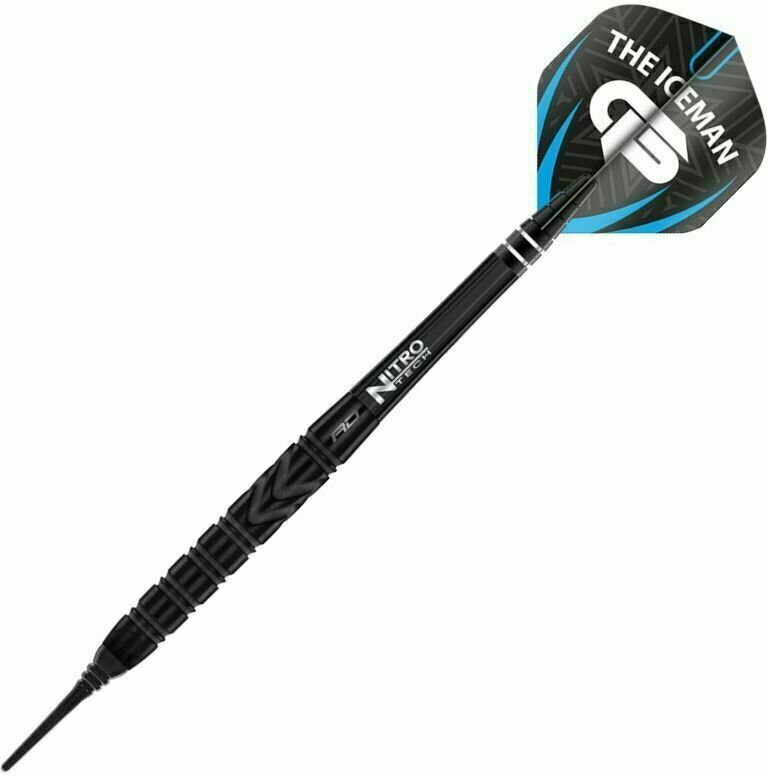 Săgeți Red Dragon Gerwyn Price Back to Black Tungsten 90% Softip 18 g Săgeți