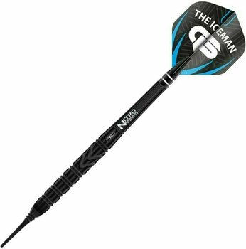 Săgeți Red Dragon Gerwyn Price Back to Black Tungsten 90% Softip 18 g Săgeți - 1