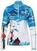 T-shirt/casaco com capuz para esqui Sportalm Tico Womens Sweater Turquoise 34