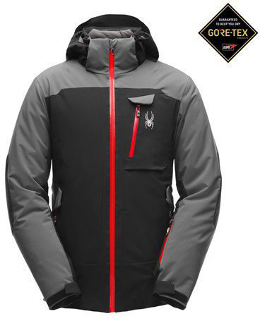 Skijaška jakna Spyder Black/Polar 2XL