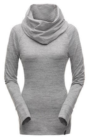 Ski T-shirt /hættetrøje Spyder Solitude Funnel Neck Womens Top Alloy/Alloy L