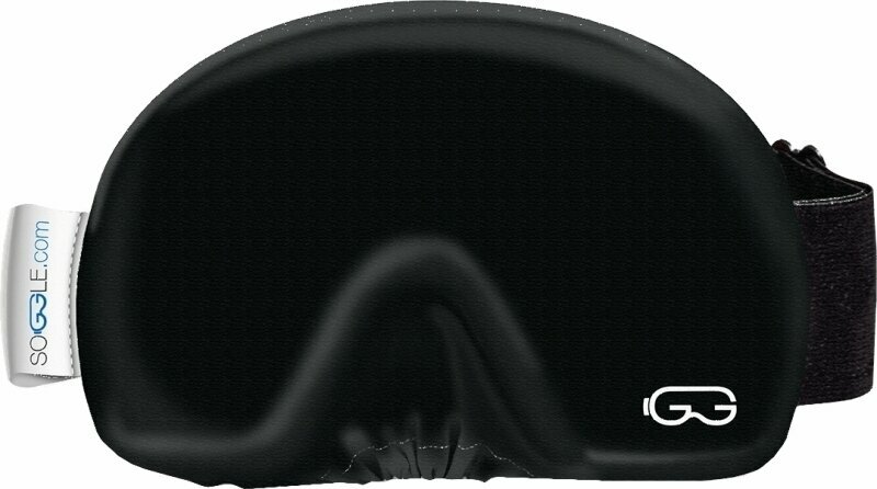 Housse pour casques de ski Soggle Goggle Cover Black Housse pour casques de ski