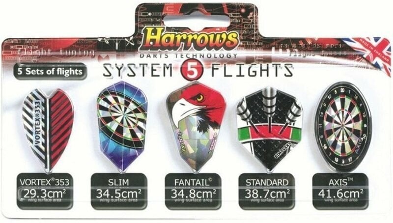 Dartflight Harrows System 5 Dartflight