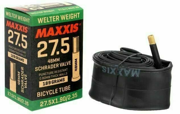 Biciklistička duša MAXXIS Walter 1,9 - 2,125'' 148.0 Black 36.0 Schrader Bike Tube