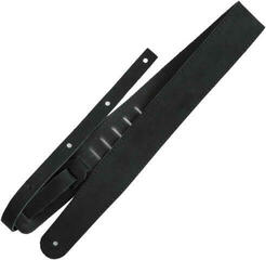 Gitarrengurt Richter RAW II Suede Black Waxy Suede Black Gitarrengurt