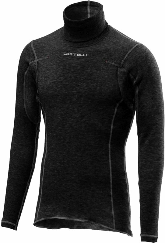 Jersey/T-Shirt Castelli Flanders Warm Neck Warmer Funktionsunterwäsche Black XS