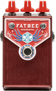 Eфект за китара Beetronics Fatbee Omega Red (Limited Edition) - 1