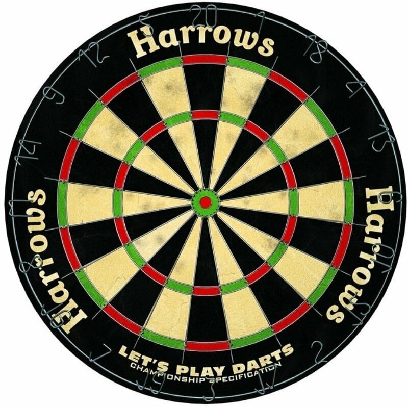 Tarča Harrows Lets Play Darts Črna 4 kg Tarča