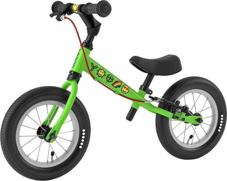 Vélo sans pédales Yedoo TooToo Emoji 12" Green Vélo sans pédales