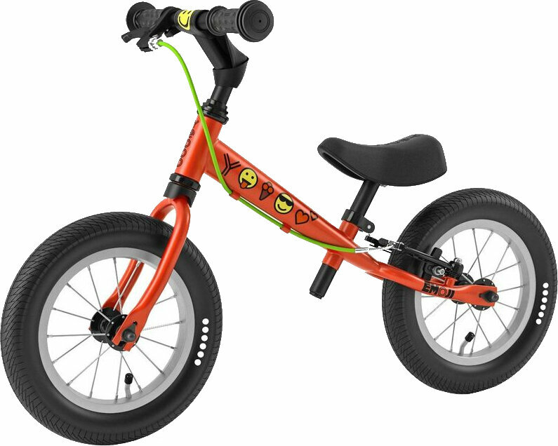 Bicicleta de equilibrio Yedoo TooToo Emoji 12" Rojo Bicicleta de equilibrio
