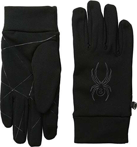 Hiihtohanskat Spyder Solace Stretch Fleece Mens Glove Black S
